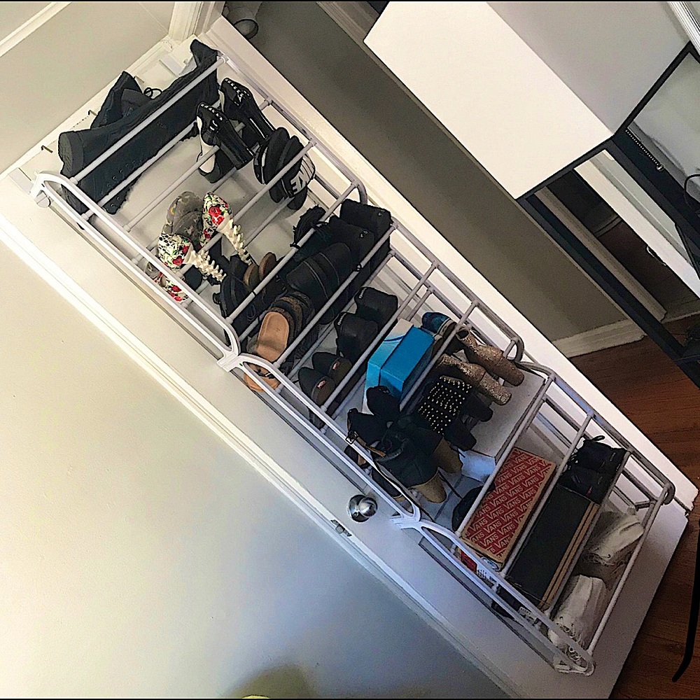 Over The Door Hanging Shoe Rack